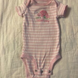 10/$20 Christmas sale! Pink Striped Baby Onesie Mix, Match, and Bundle